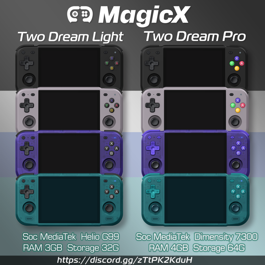 MagicX Two Dream Light and Two Dream Pro