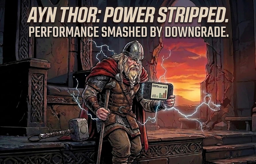 AYN Thor and UFS storage